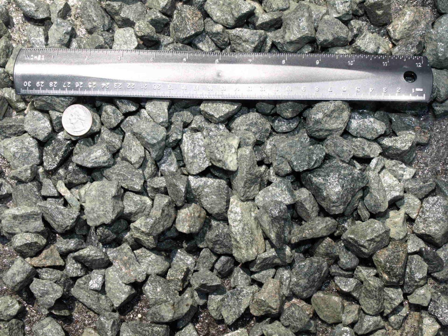 1" Traprock Ballast Shoreline Aggregate