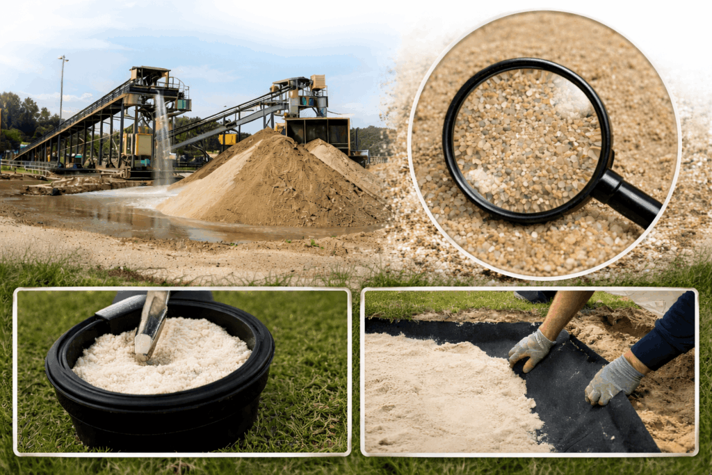 golf bunker sand suppliers