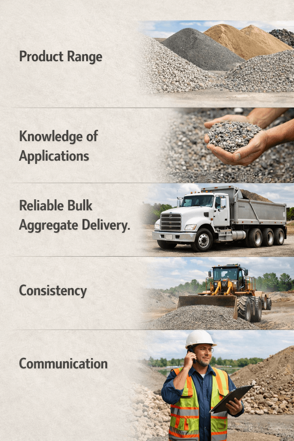 Smart Construction Aggregate Buyers
